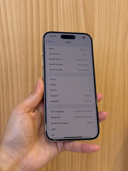 iPhone 15 Pro, 128GB (Grade A) *69513