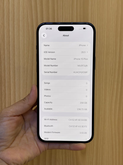 iPhone 15 Plus, 256GB (Grade A) *23566
