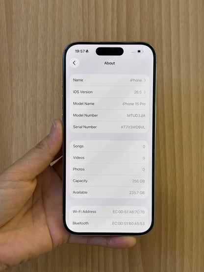 iPhone 15 Pro, 256GB (Grade A) *06090