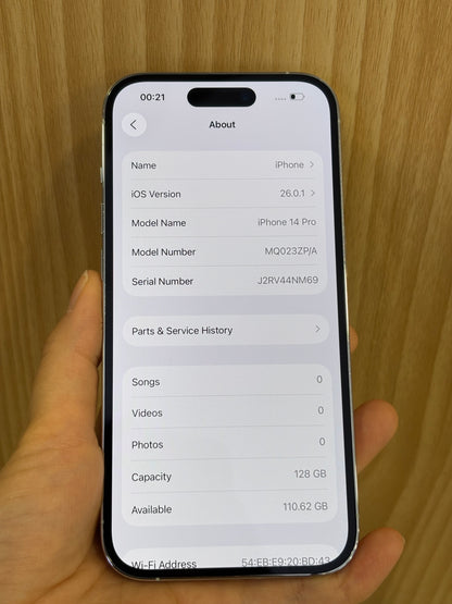 iPhone 14 Pro, 128GB (Grade B) *40121