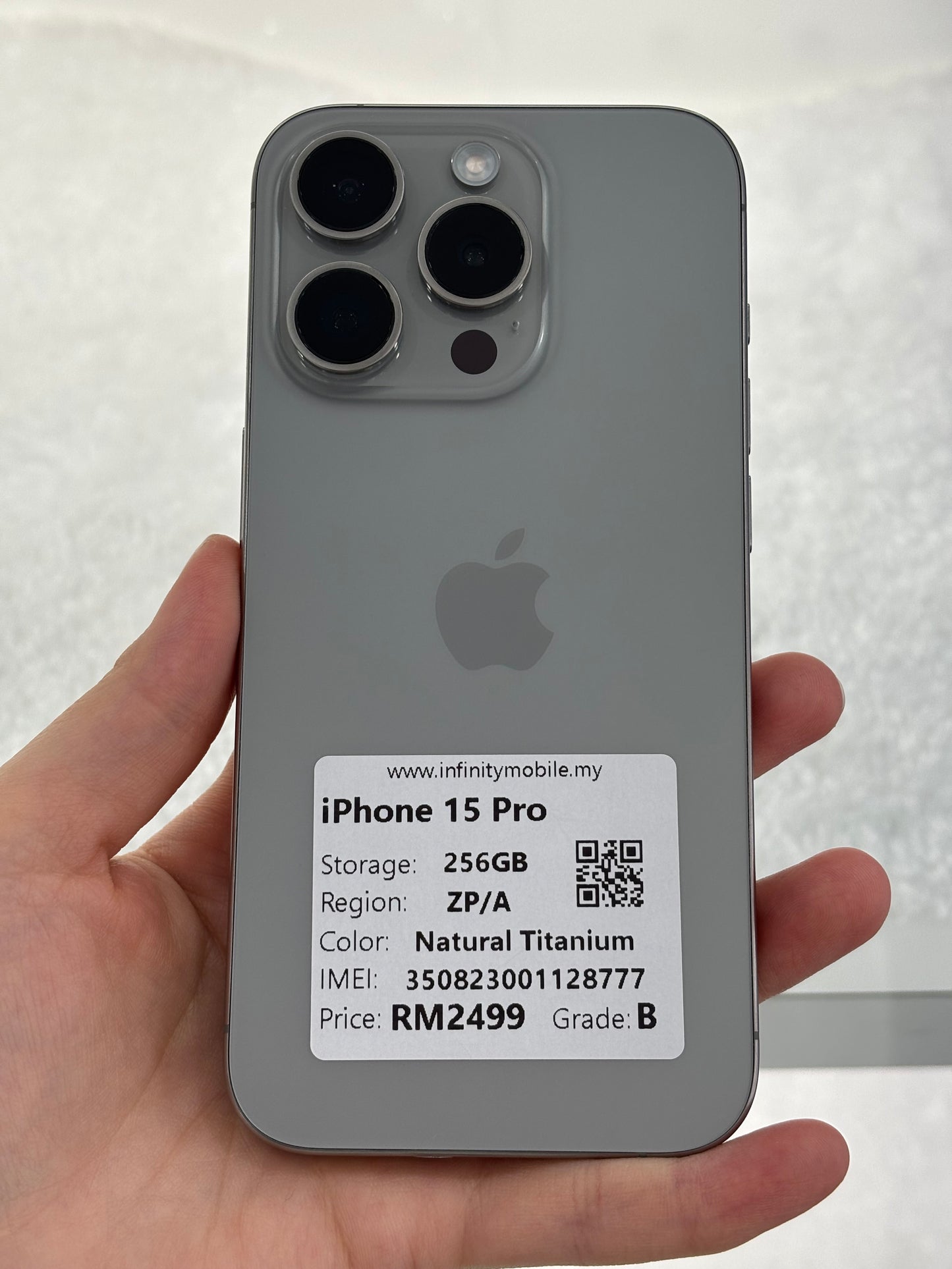 iPhone 15 Pro, 256GB (Grade B) *28777