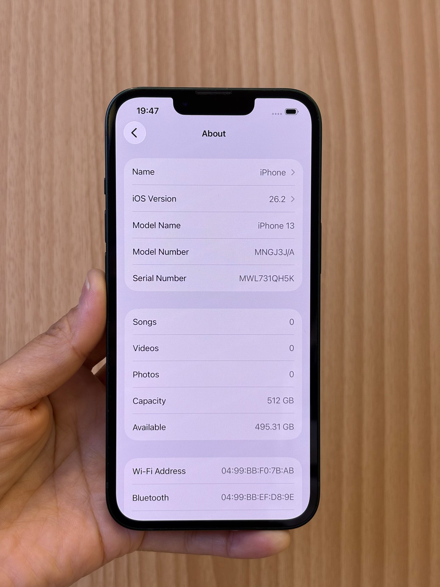 iPhone 13, 512GB (Grade AB) *29514