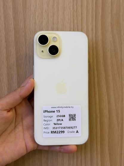 iPhone 15, 256GB (Grade A) *69277