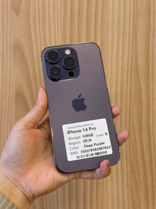 iPhone 14 Pro Deep Purple, 128GB (Grade R) *87823