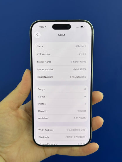 iPhone 16 Pro, 256GB (Grade A) *82091
