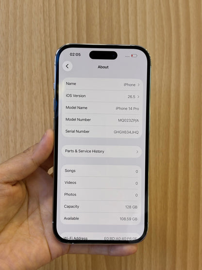 iPhone 14 Pro, 128GB (Grade B) *12506
