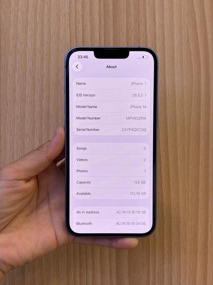 iPhone 14, 128GB (Grade A) *25893
