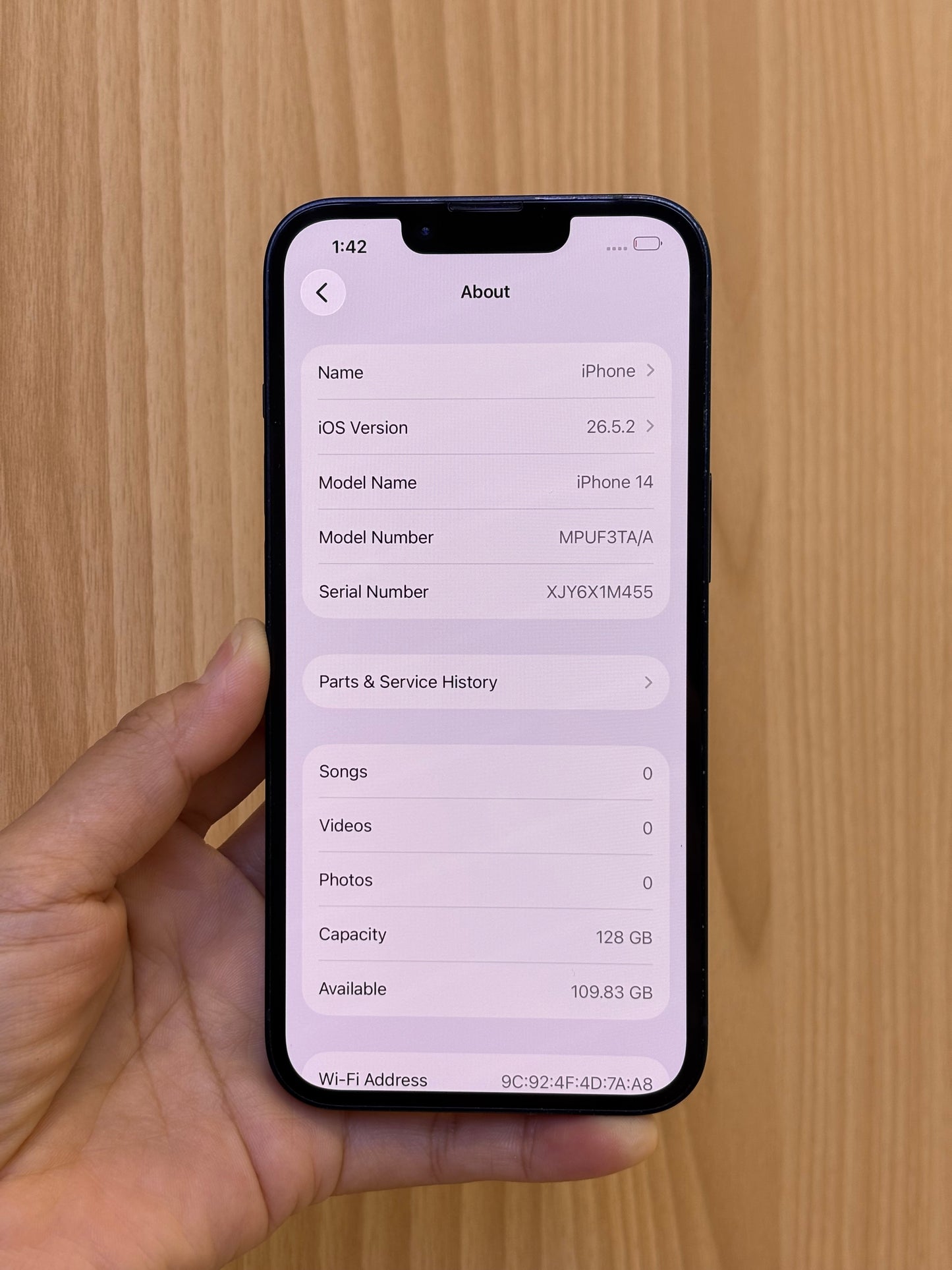 iPhone 14, 128GB (Grade B) *09305