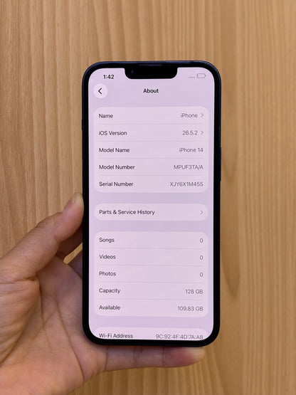 iPhone 14, 128GB (Grade B) *09305
