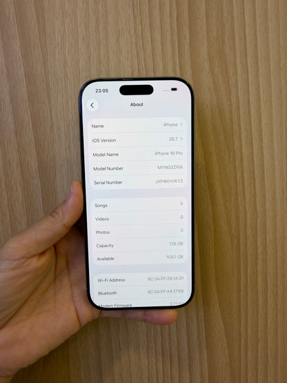 iPhone 16 Pro, 128GB (Grade A) *27375
