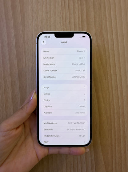 iPhone 14 Plus, 256GB (Grade A) *98368