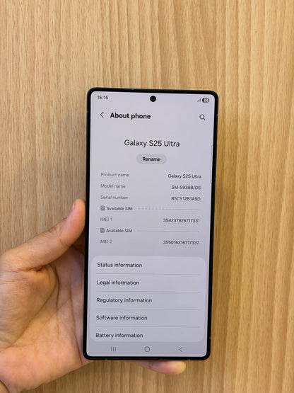 Samsung S25 Ultra, 512GB (Grade A) *17331