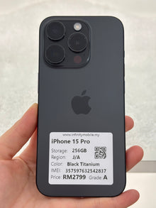 iPhone 15 Pro, 256GB (Grade A) *42837