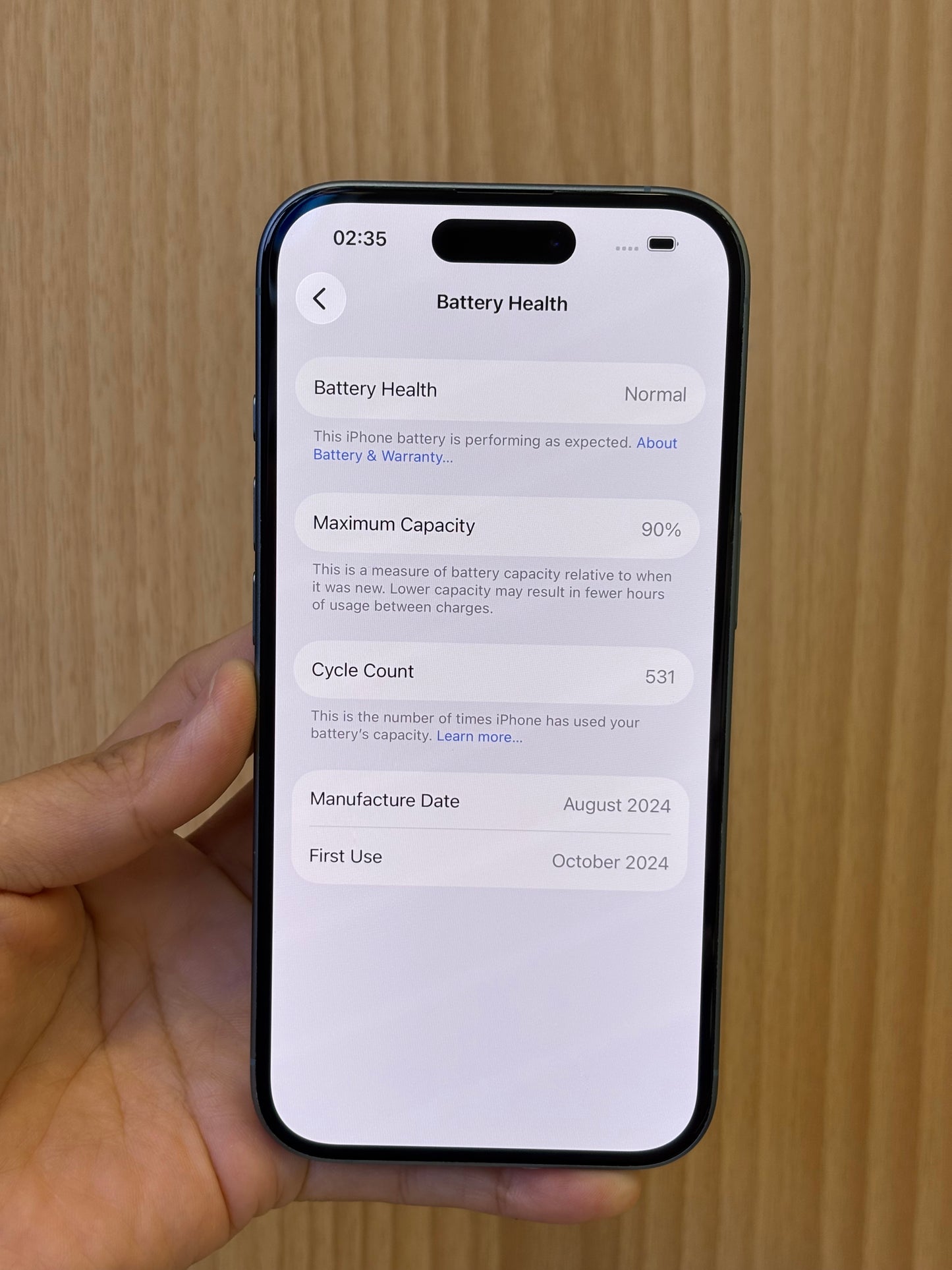 iPhone 16, 256GB (Grade A) *47021