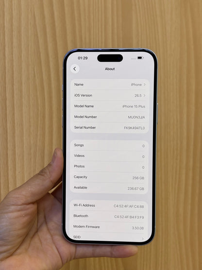 iPhone 15 Plus, 256GB (Grade A) *34731