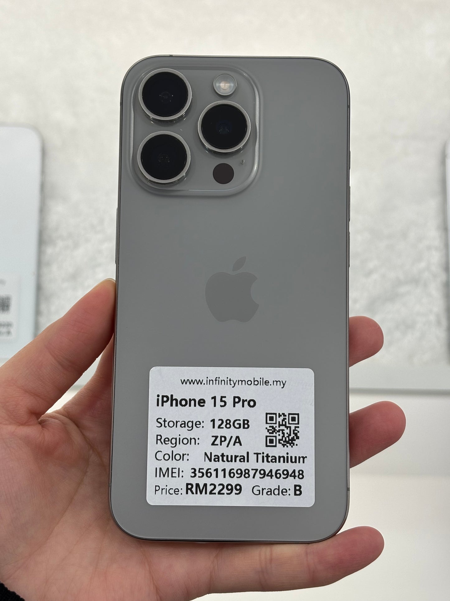 iPhone 15 Pro, 128GB (Grade B) *46948