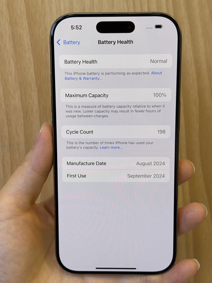 iPhone 16 Pro, 128GB (Grade A) *62579