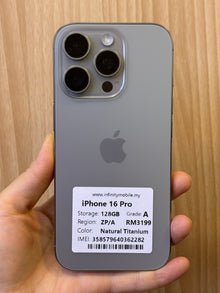 iPhone 16 Pro, 128GB (Grade A) *62282