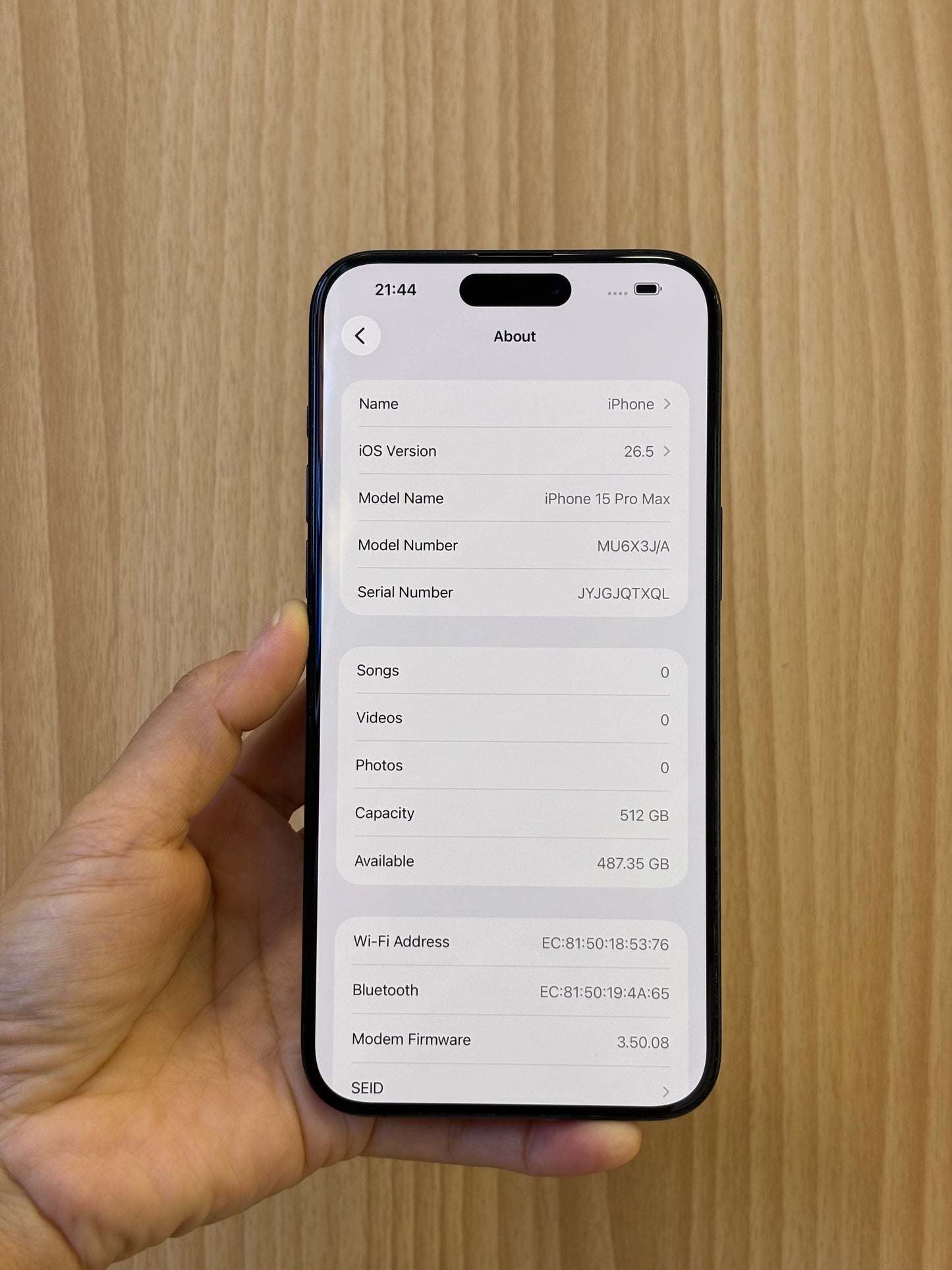 iPhone 15 Pro Max, 512GB (Grade B) *02113