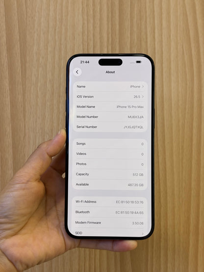 iPhone 15 Pro Max, 512GB (Grade B) *02113