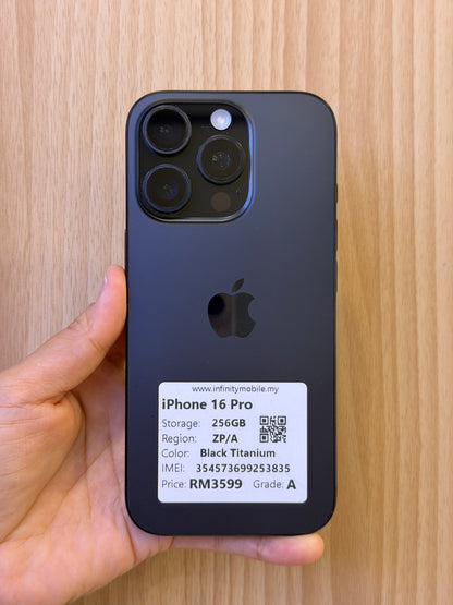 iPhone 16 Pro, 256GB (Grade A) *53835