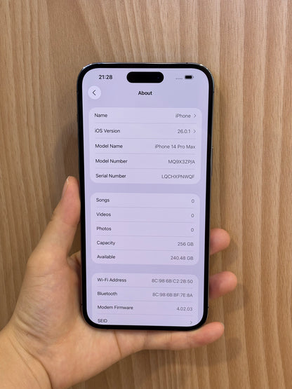iPhone 14 Pro Max, 256GB (Grade B) *83951