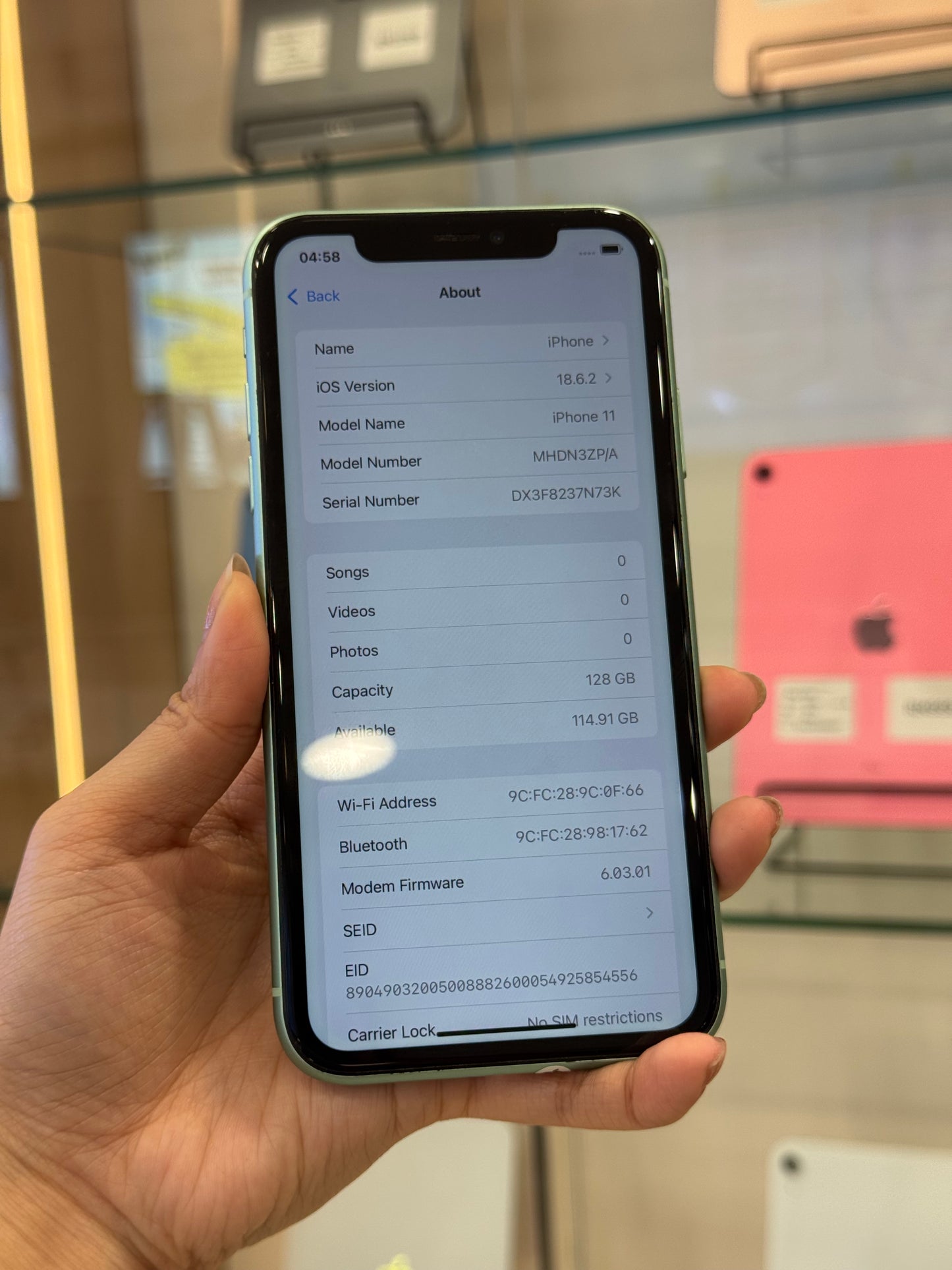 iPhone 11 Green, 128GB (Grade B) *58897