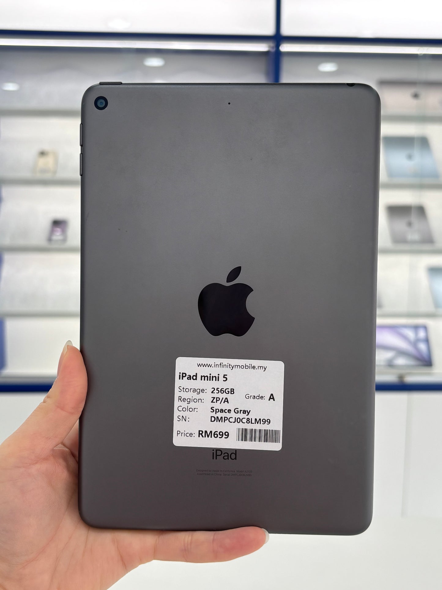 iPad Mini 5 Wi-Fi, 256GB (Grade A) *8LM99