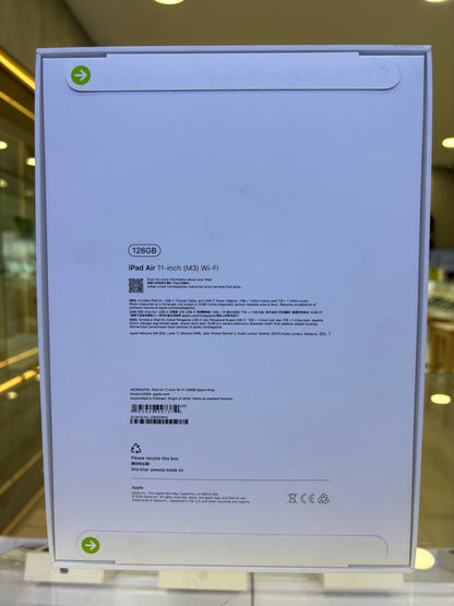iPad Air 11-inch (M3) Wi-Fi, 128GB (New) *T4KXV