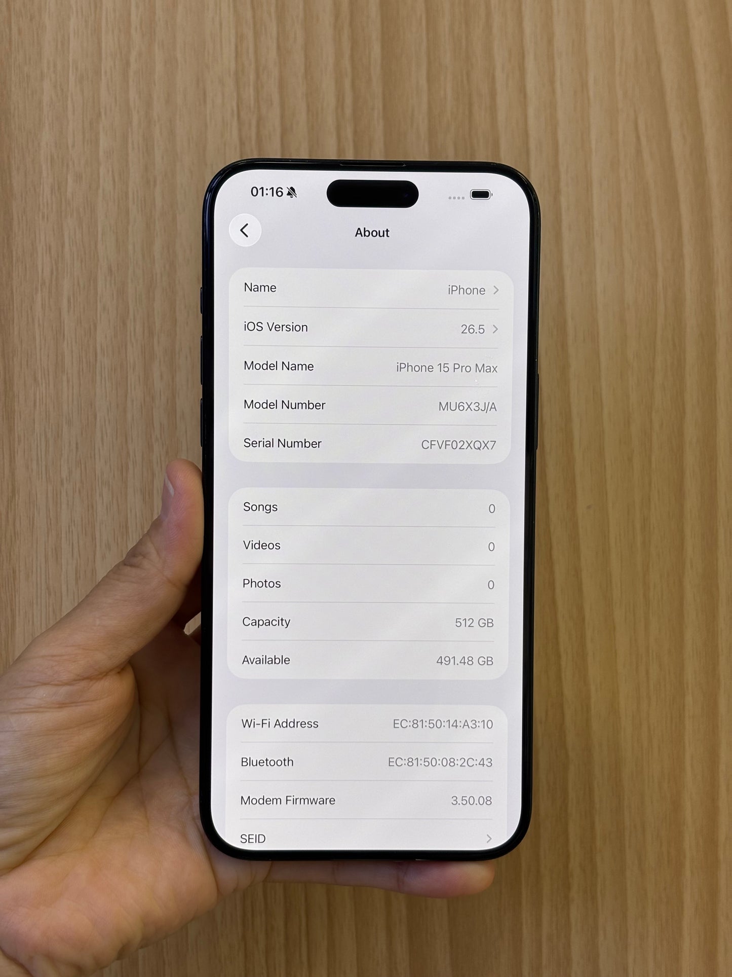 iPhone 15 Pro Max, 512GB (Grade B) *91404
