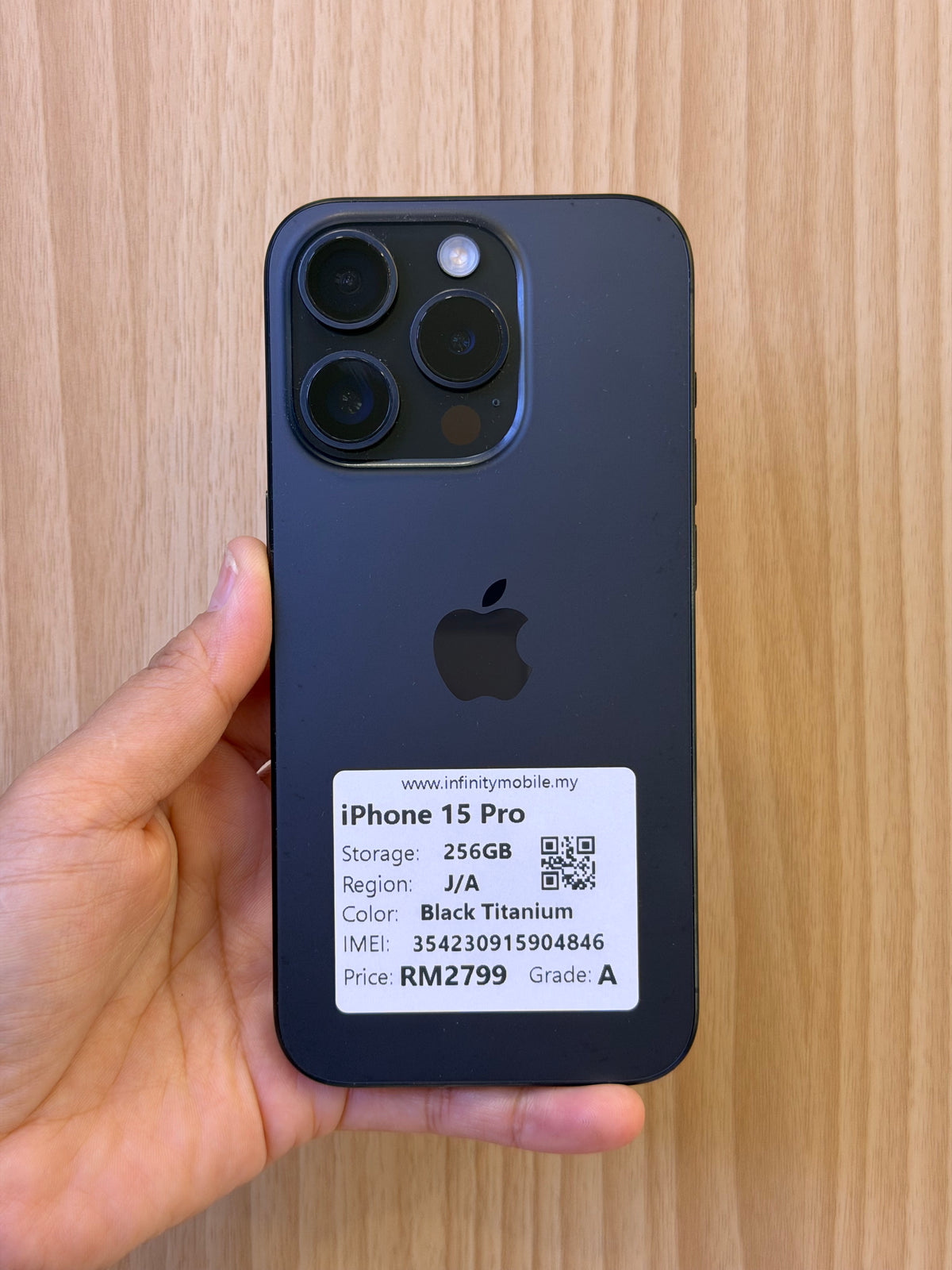iPhone 15 Pro, 256GB (Grade A) *04846