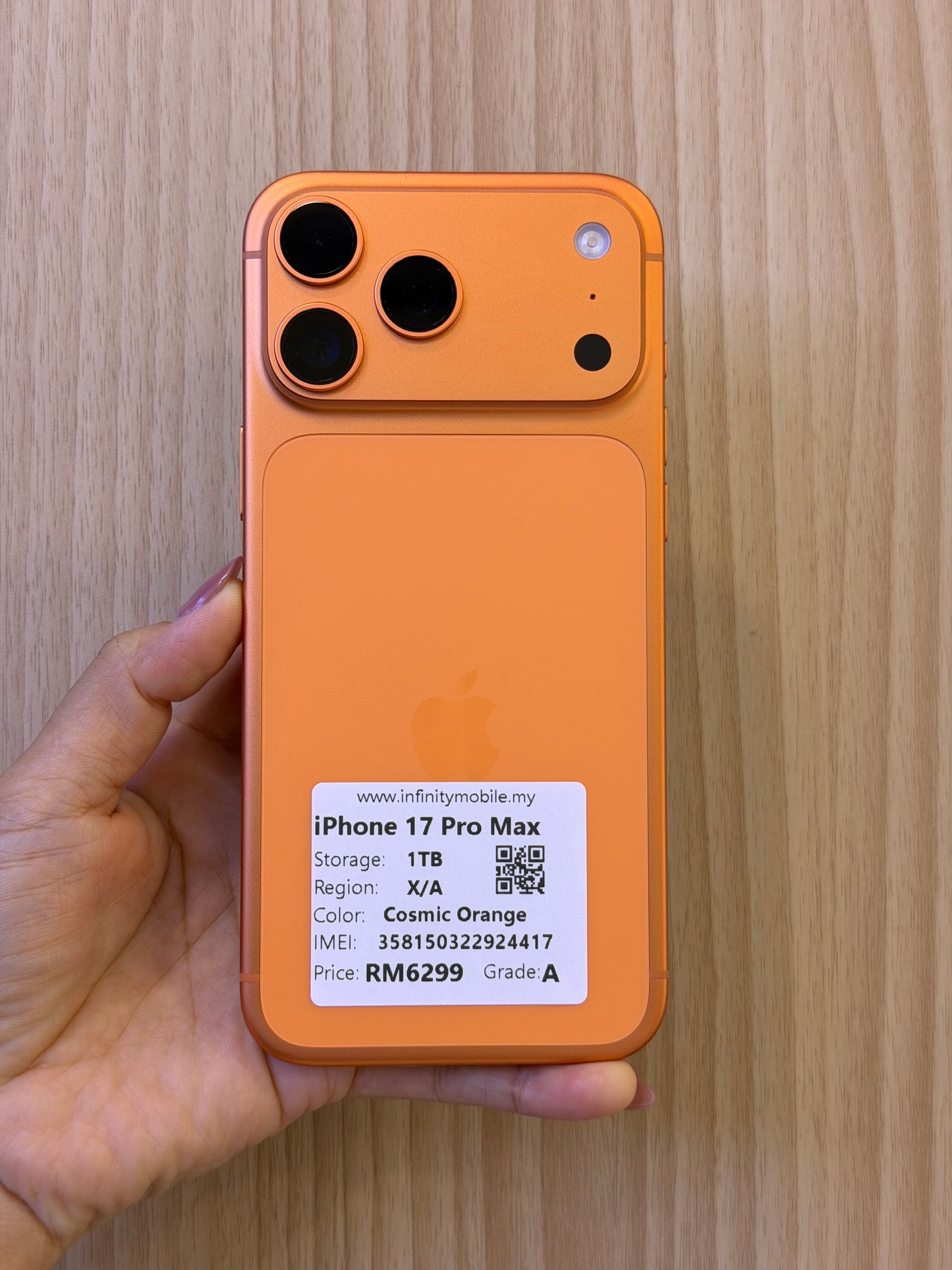 iPhone 17 Pro Max, 1TB (Grade A) *24417