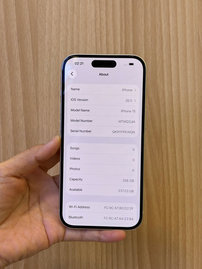 iPhone 15, 256GB (Grade A) *57683