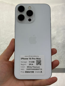 iPhone 16 Pro Max, 512GB (Grade A) *00710
