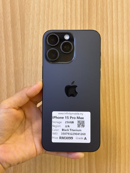 iPhone 15 Pro Max, 256GB (Grade A) *41260