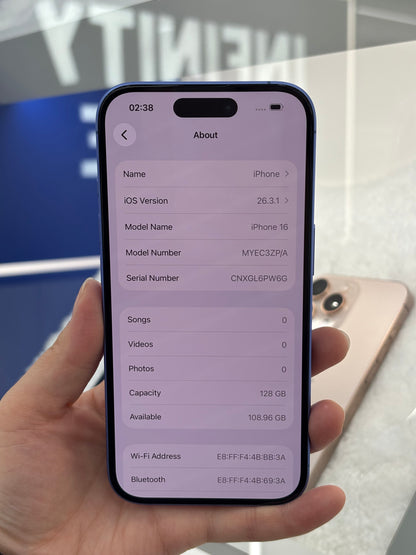 iPhone 16, 128GB (Grade A) *10747
