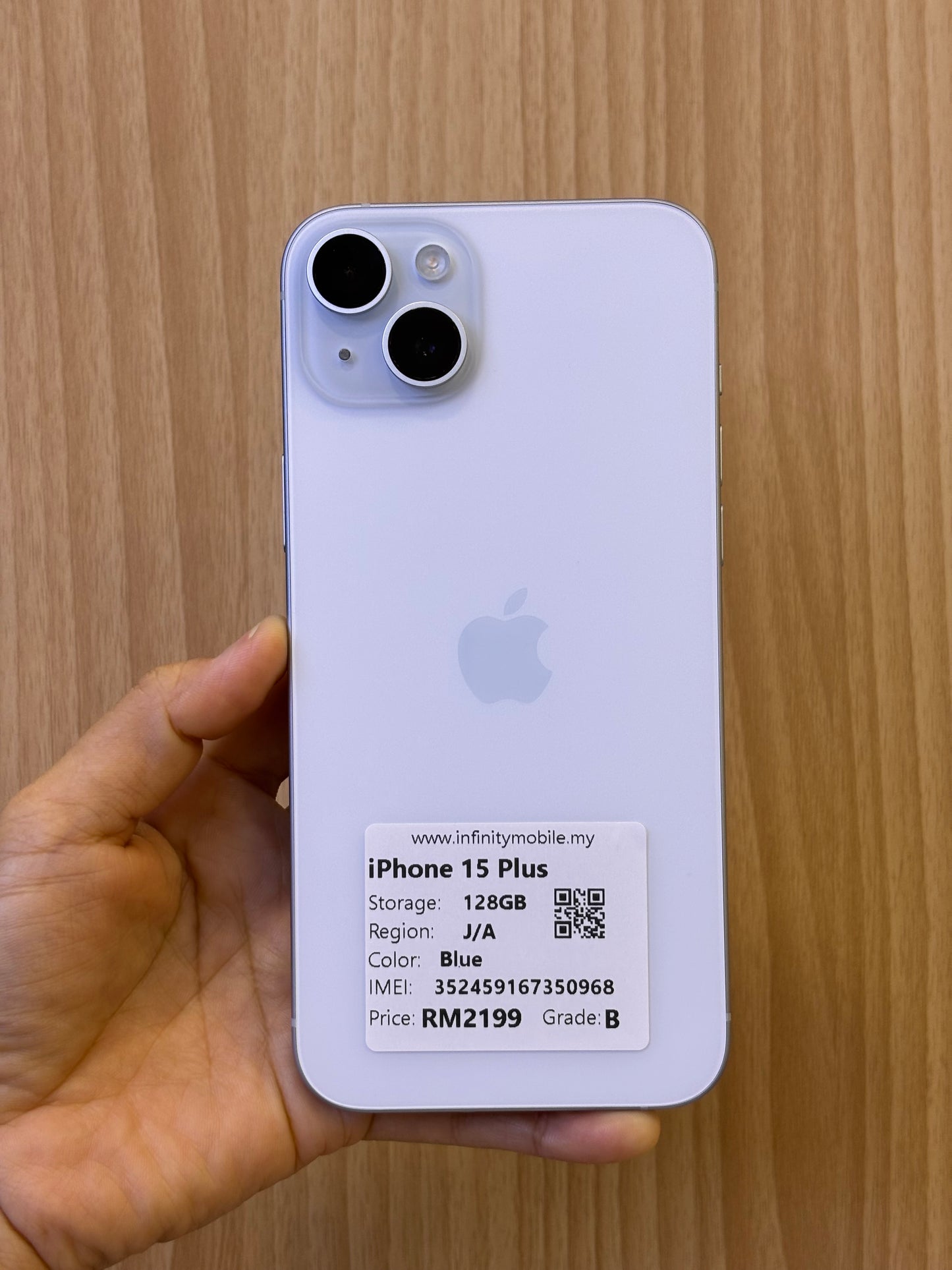 iPhone 15 Plus, 128GB (Grade B) *50968