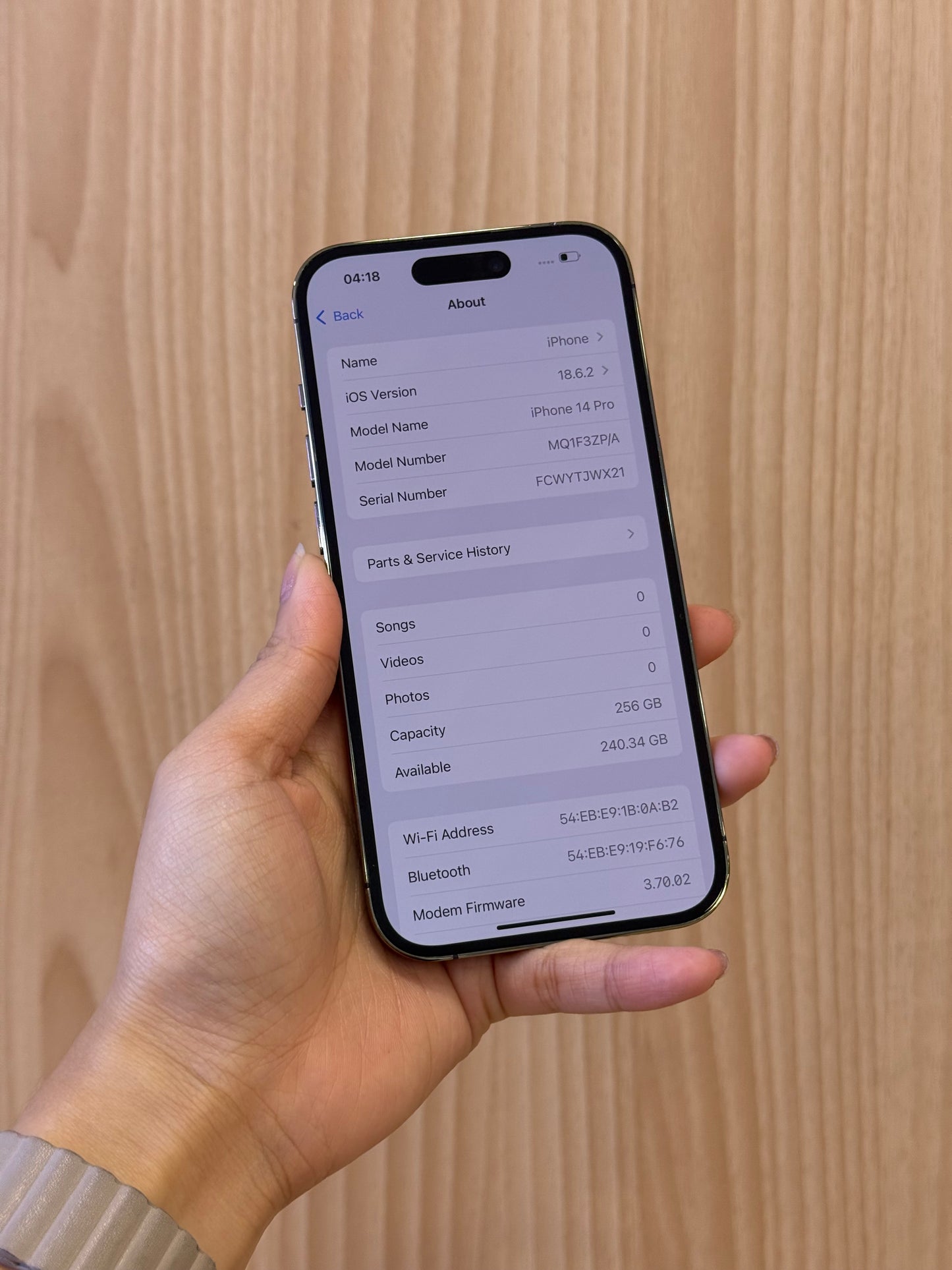 iPhone 14 Pro Deep Purple, 256GB (Grade R) *84665