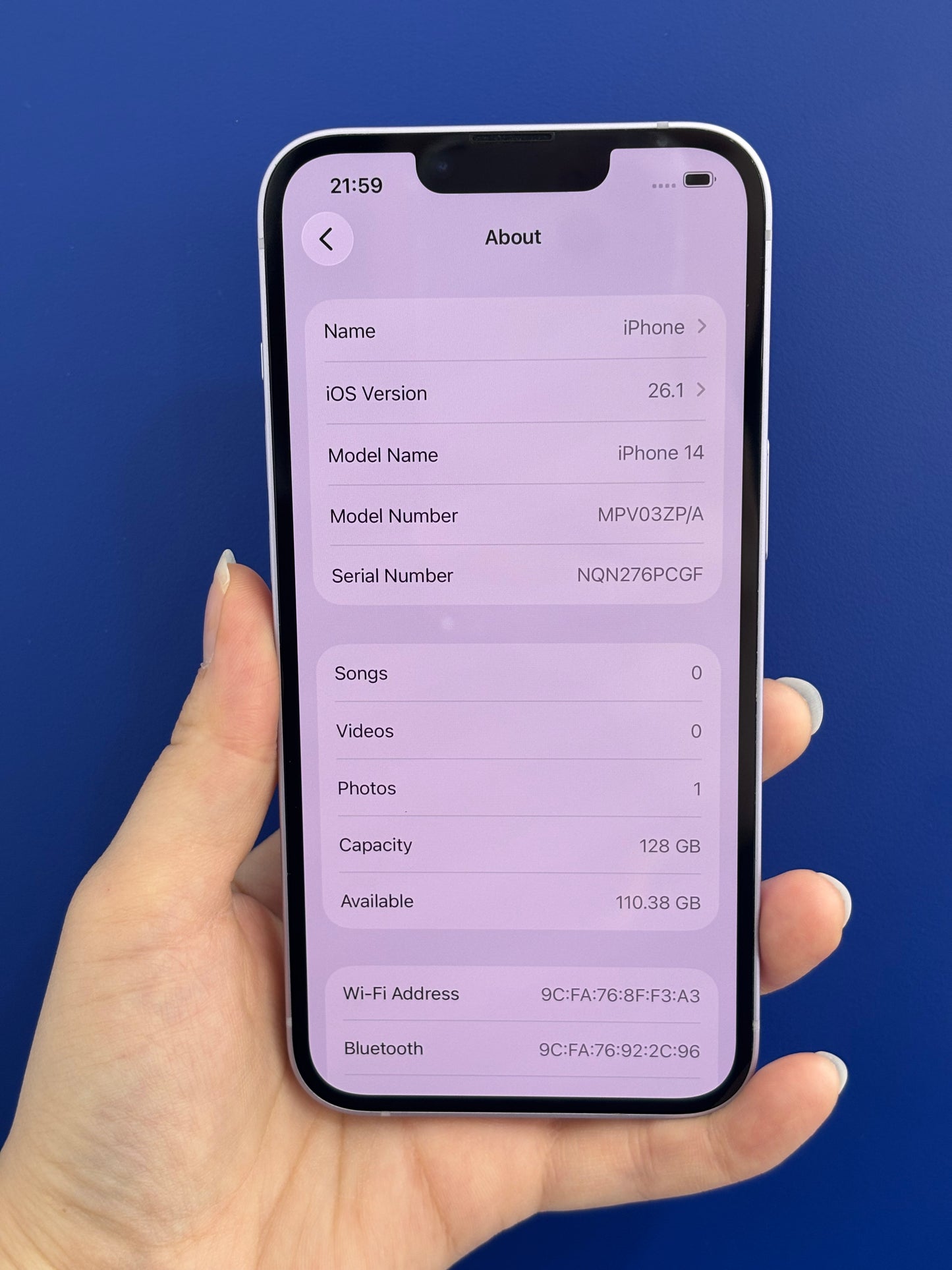 iPhone 14, 128GB (Grade A) *27726