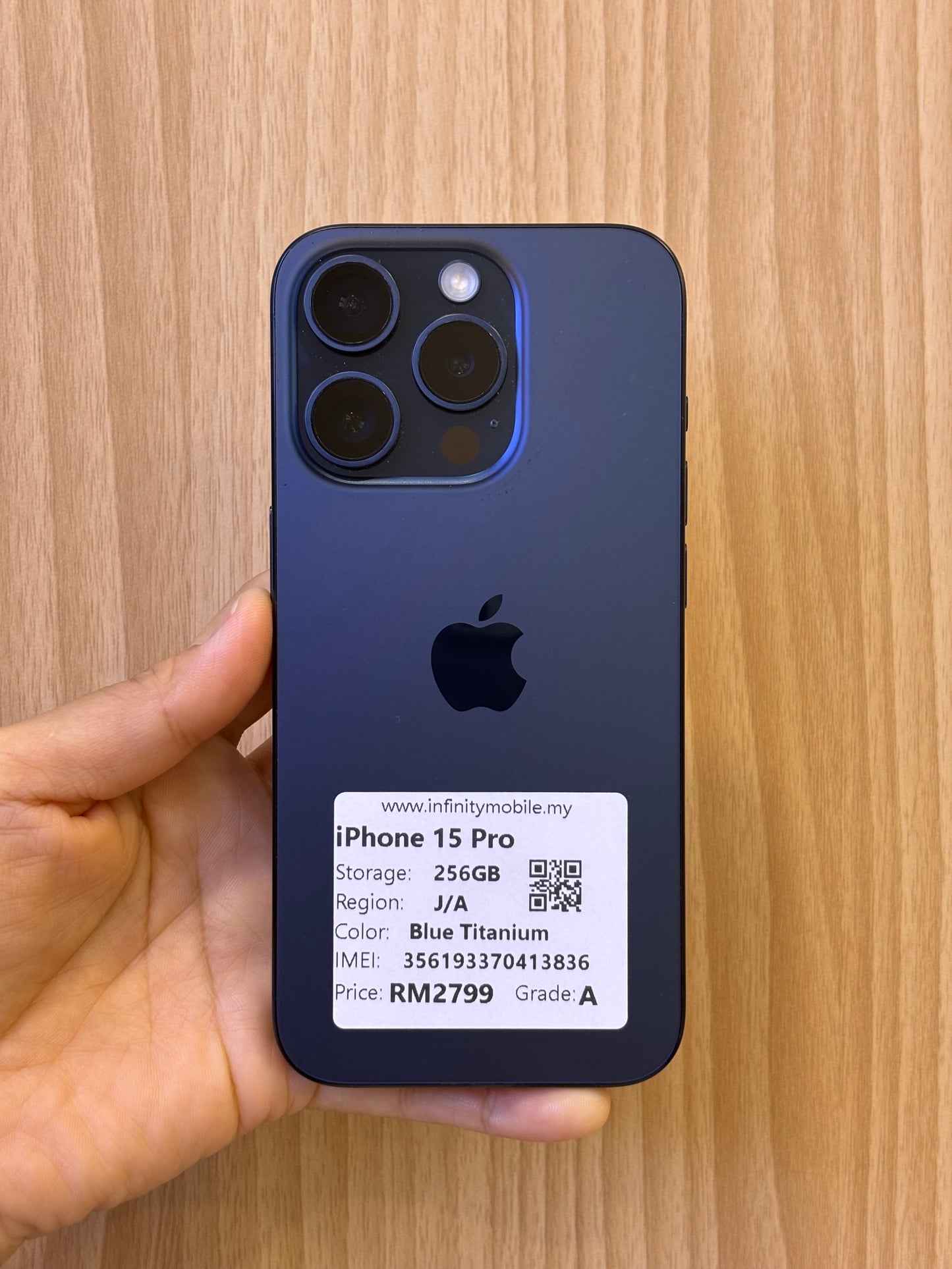 iPhone 15 Pro, 256GB (Grade A) *13836