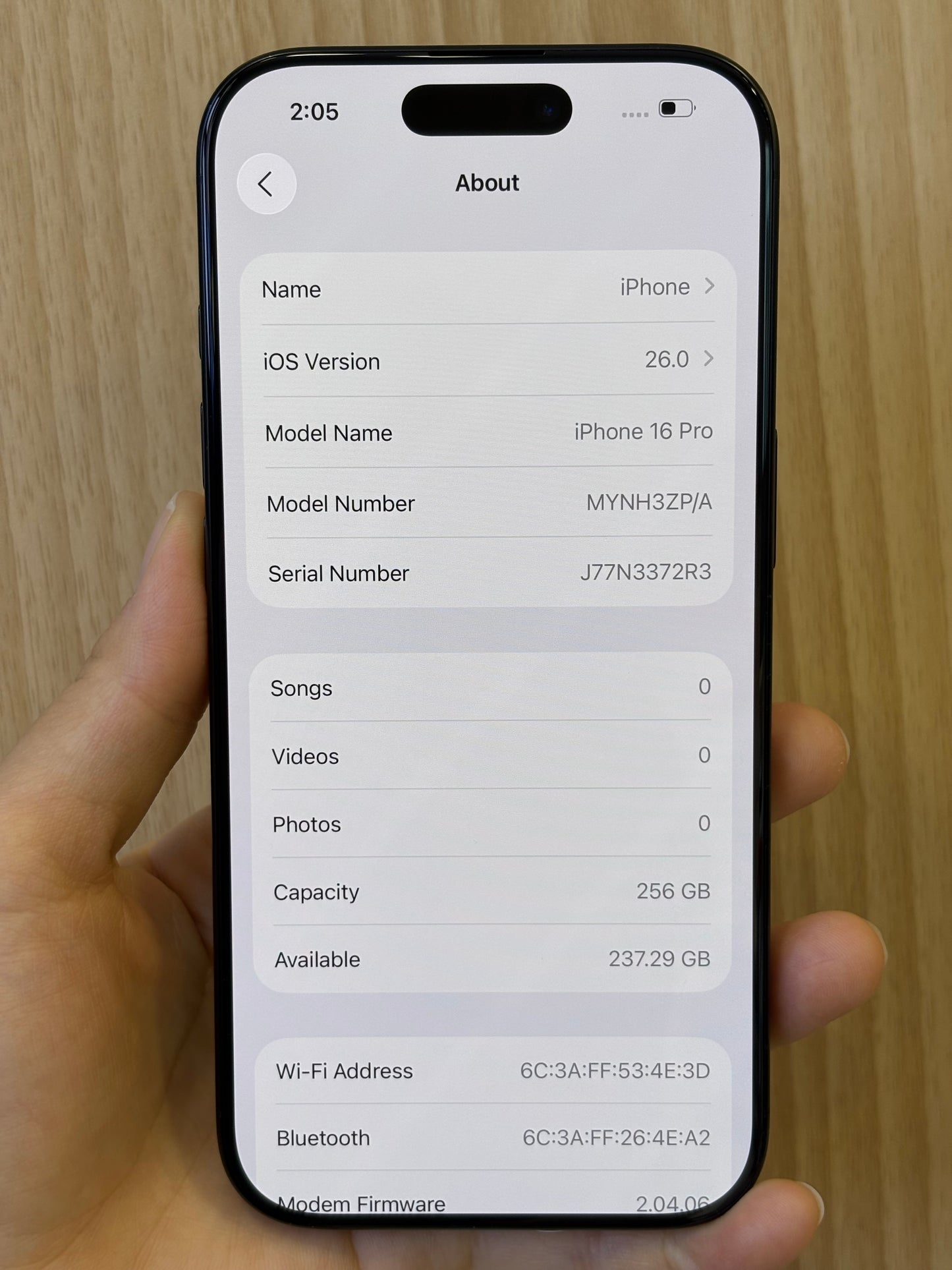 iPhone 16 Pro, 256GB (Grade A) *90591