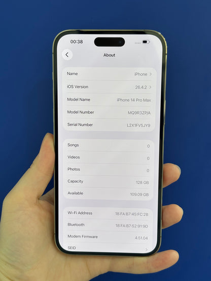iPhone 14 Pro Max, 128GB (Grade A) *37648