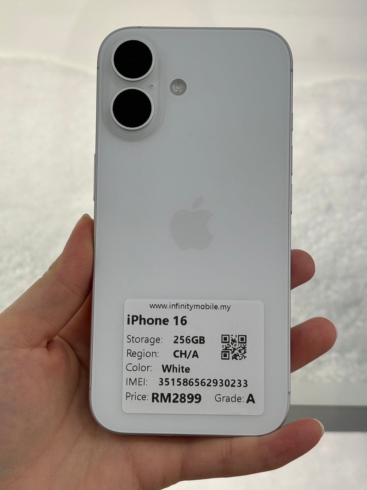 iPhone 16, 256GB (Grade A) *30233