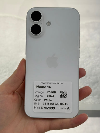 iPhone 16, 256GB (Grade A) *30233