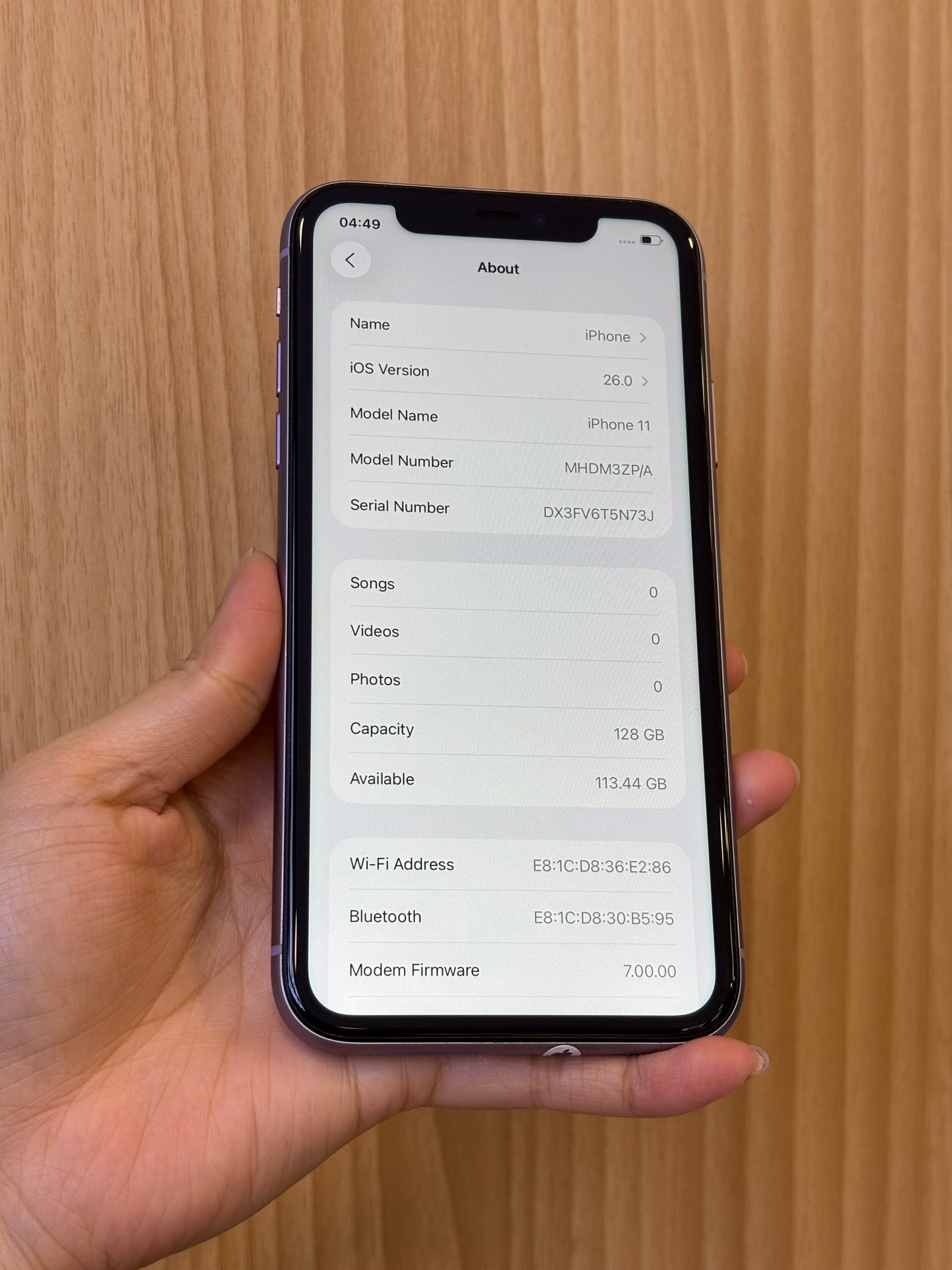 iPhone 11, 128GB (Grade B) *14335