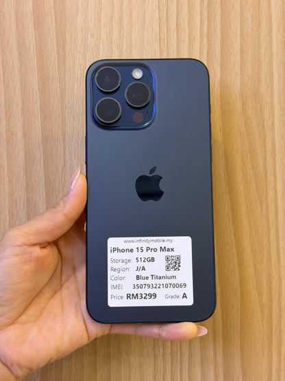 iPhone 15 Pro max, 512GB (Grade A) *70069