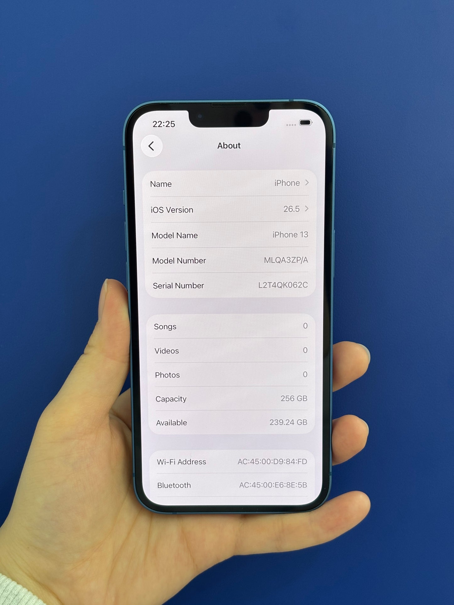 iPhone 13, 256GB (Grade A) *89357