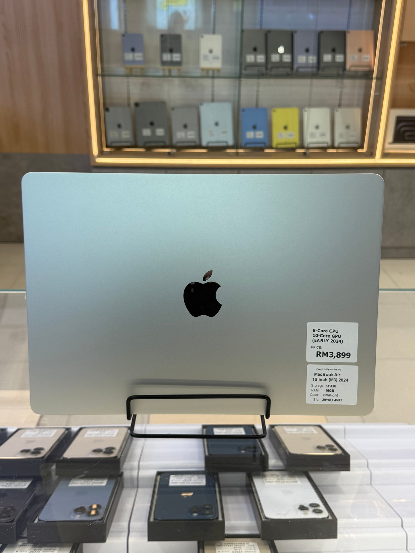 MacBook Air 15-inch (M3) 2024, 512GB *L45X7