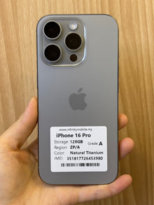 iPhone 16 Pro, 128GB (Grade A) *53980