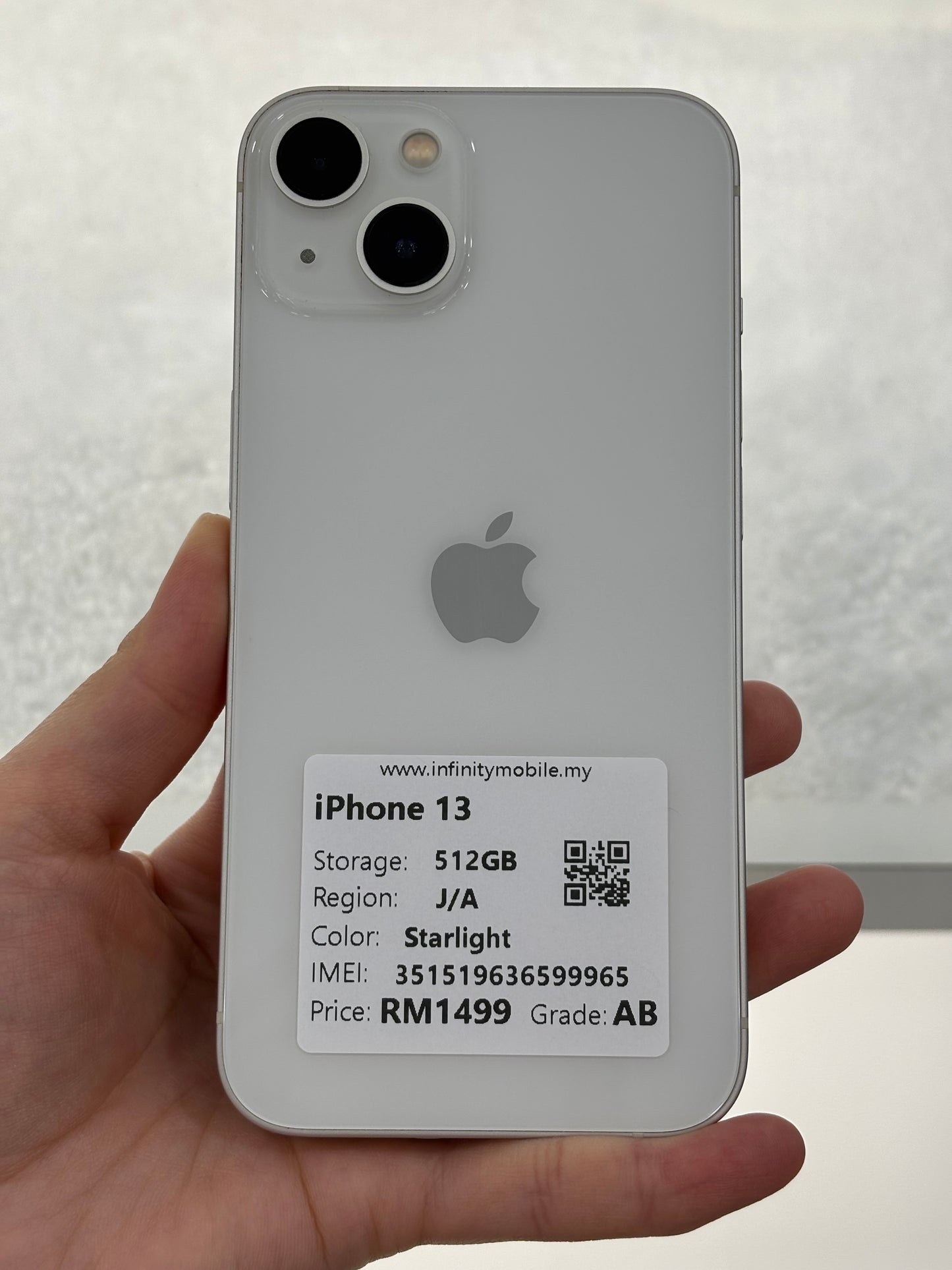iPhone 13, 512GB (Grade AB) *99965